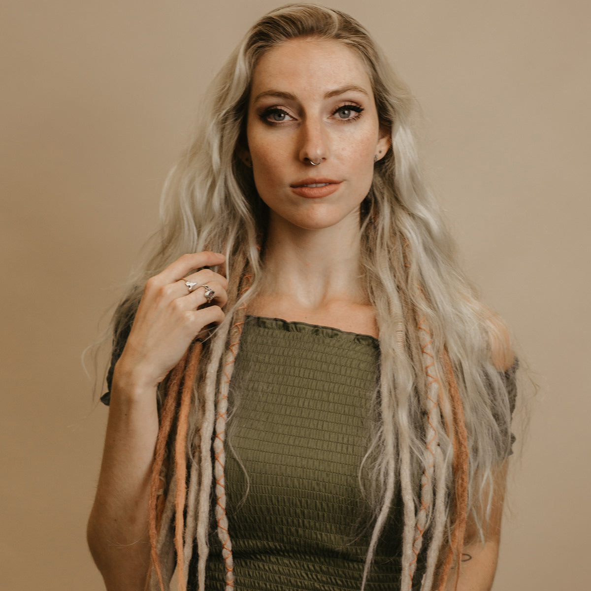How do you wash Partial Synthetic Dreads?