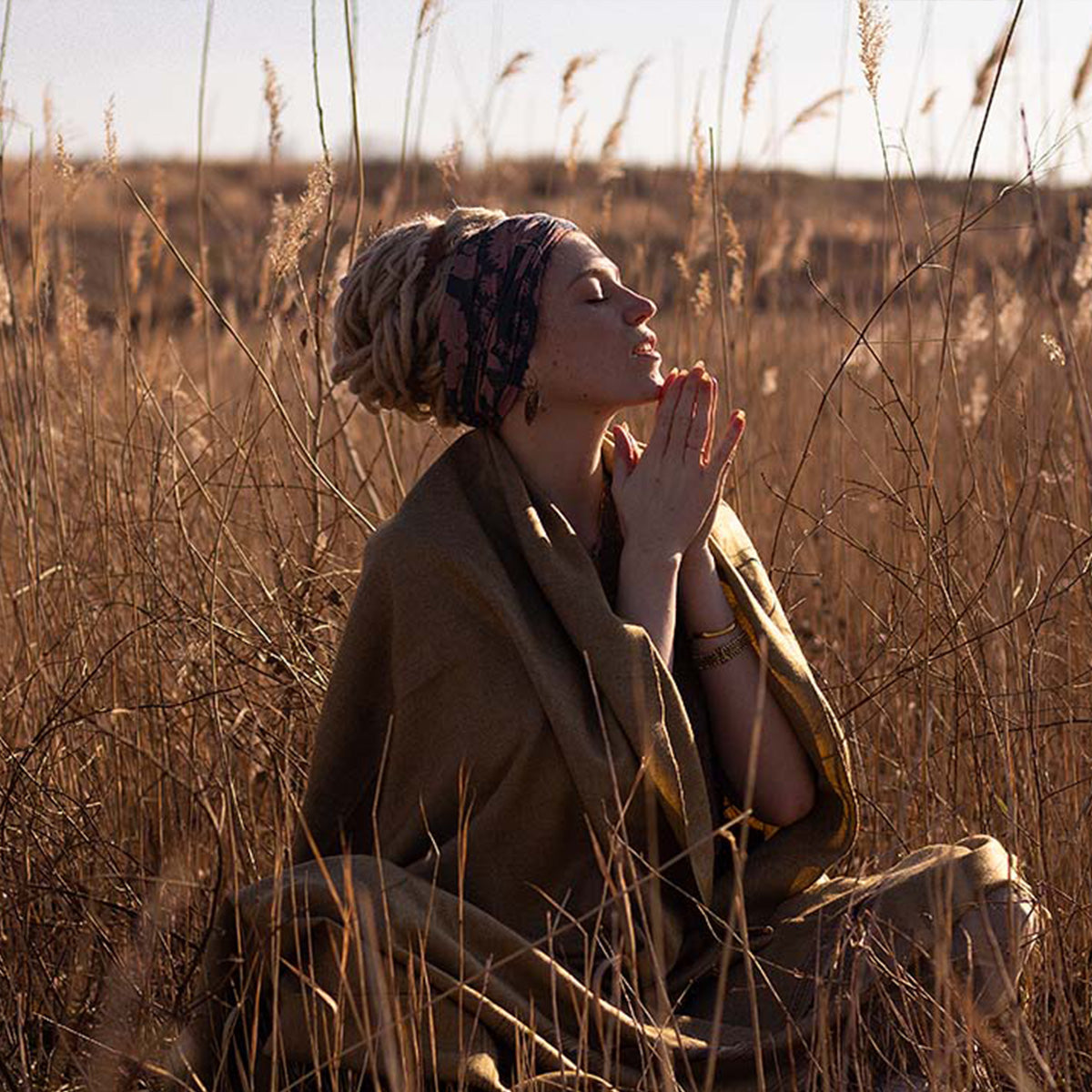 Synthetic Dreads in the sauna