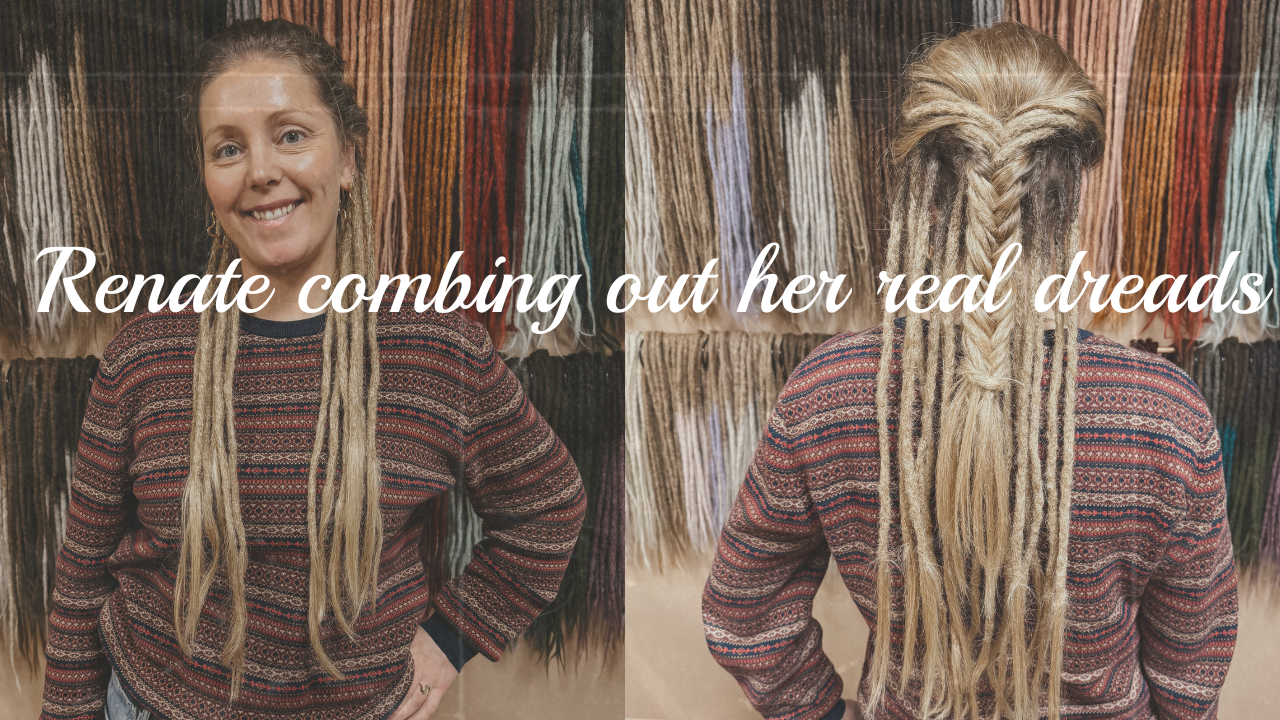 Combing Out Real Dreadlocks