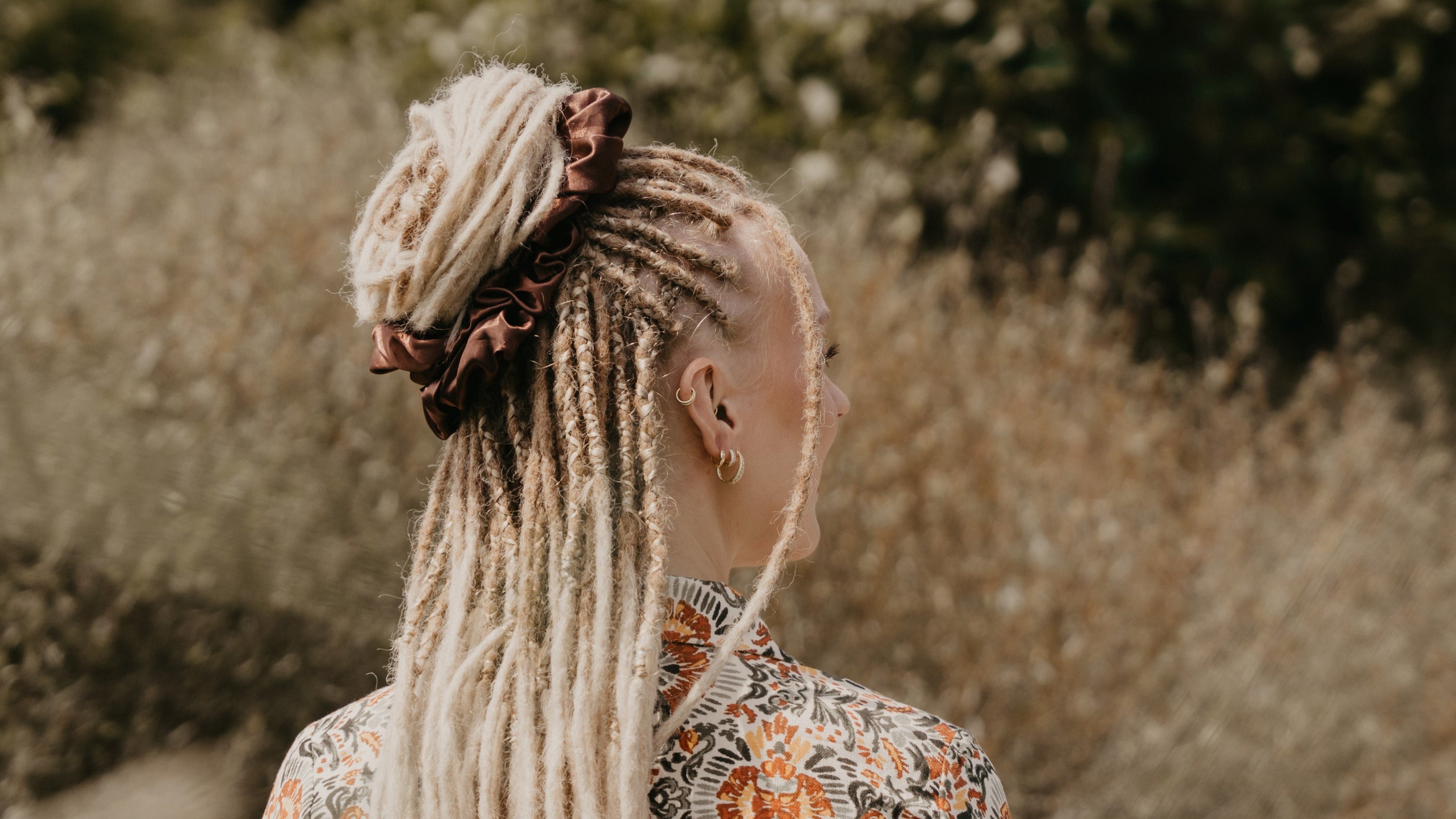 Satin Spiralock Scrunchie