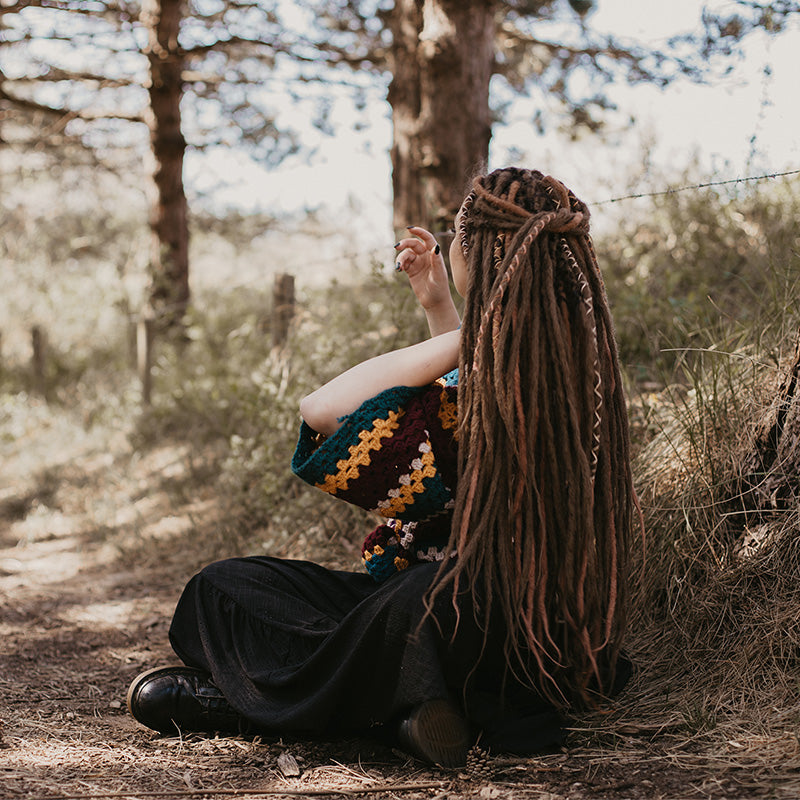 Synthetic dreadlock extensions, locks of love by dreadshop