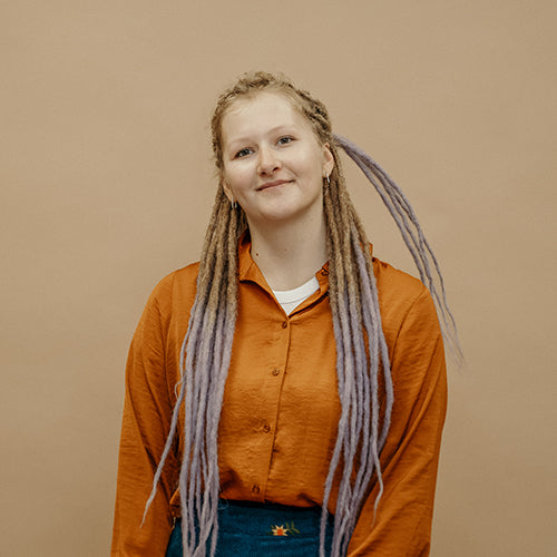 Synthetic Dreadlock Extensions Locks of Love Violet By Di