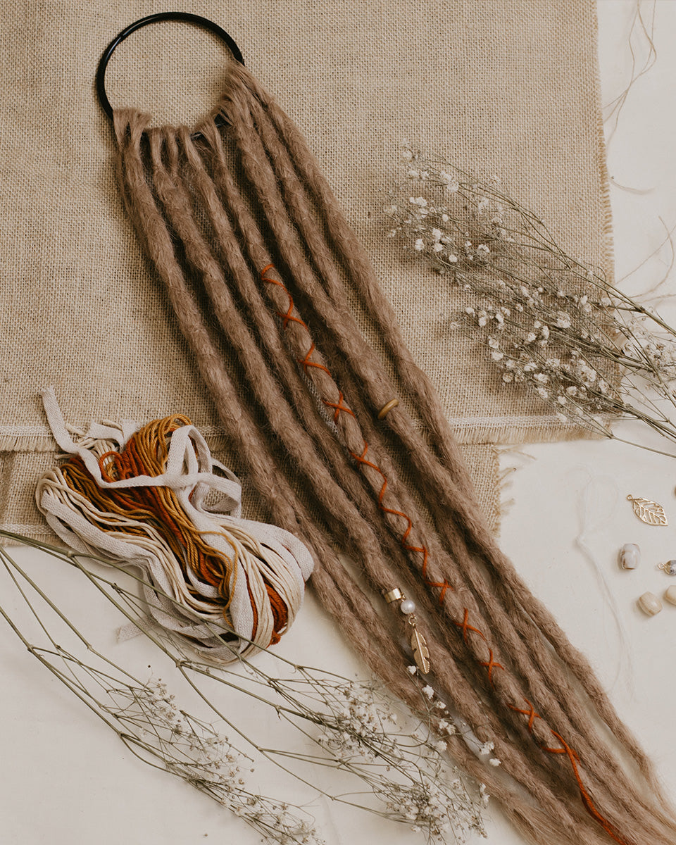 Synthetic dreadlock extensions, locks of love by dreadshop
