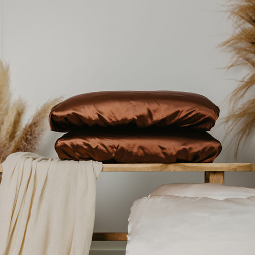 Dreadlock care accessoire Satin Pillowcase Muddy