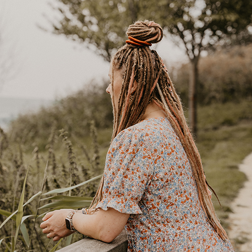 Mixed set dreadlocks at Dreadshop. Find your style!