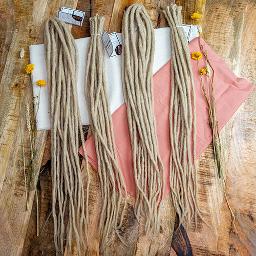 Dreadshop Synthetic Dreadlock Extensions Locks of Love Honey Blonde