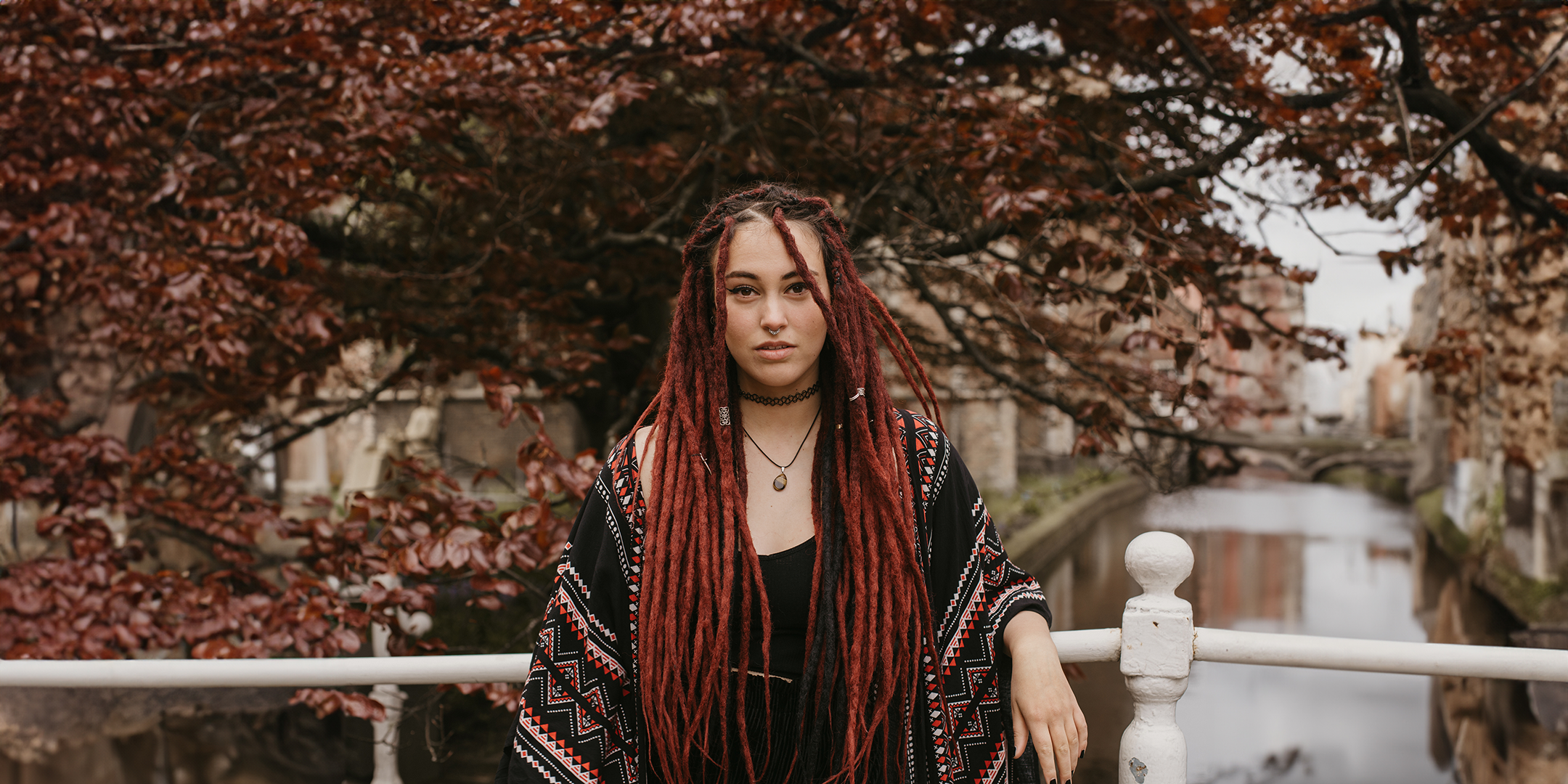 Dreadshop Synthetic Dreadlock Extensions Locks of Love Maroon