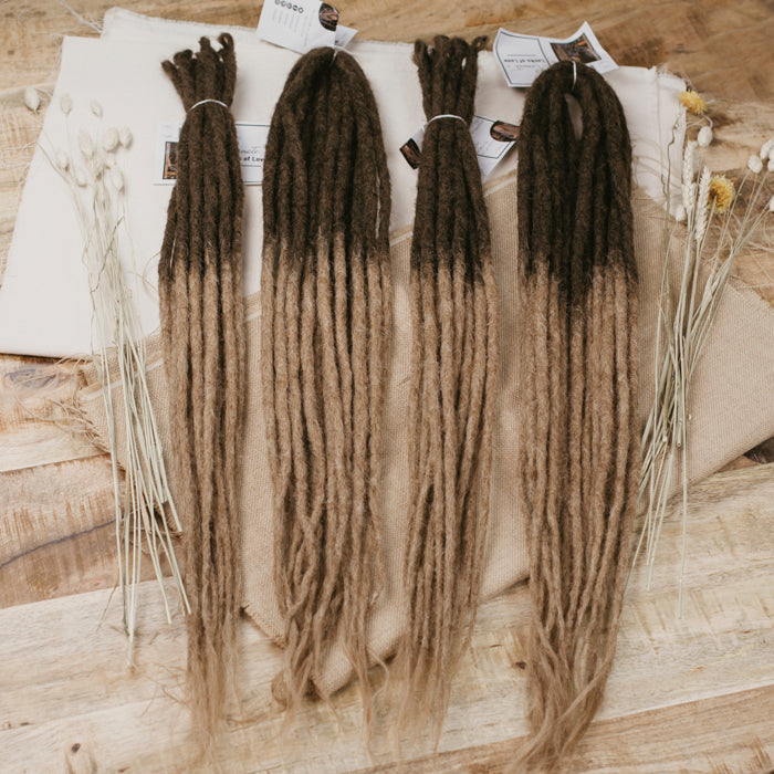 Dreadset full head Caramel Twist by Dreadshop