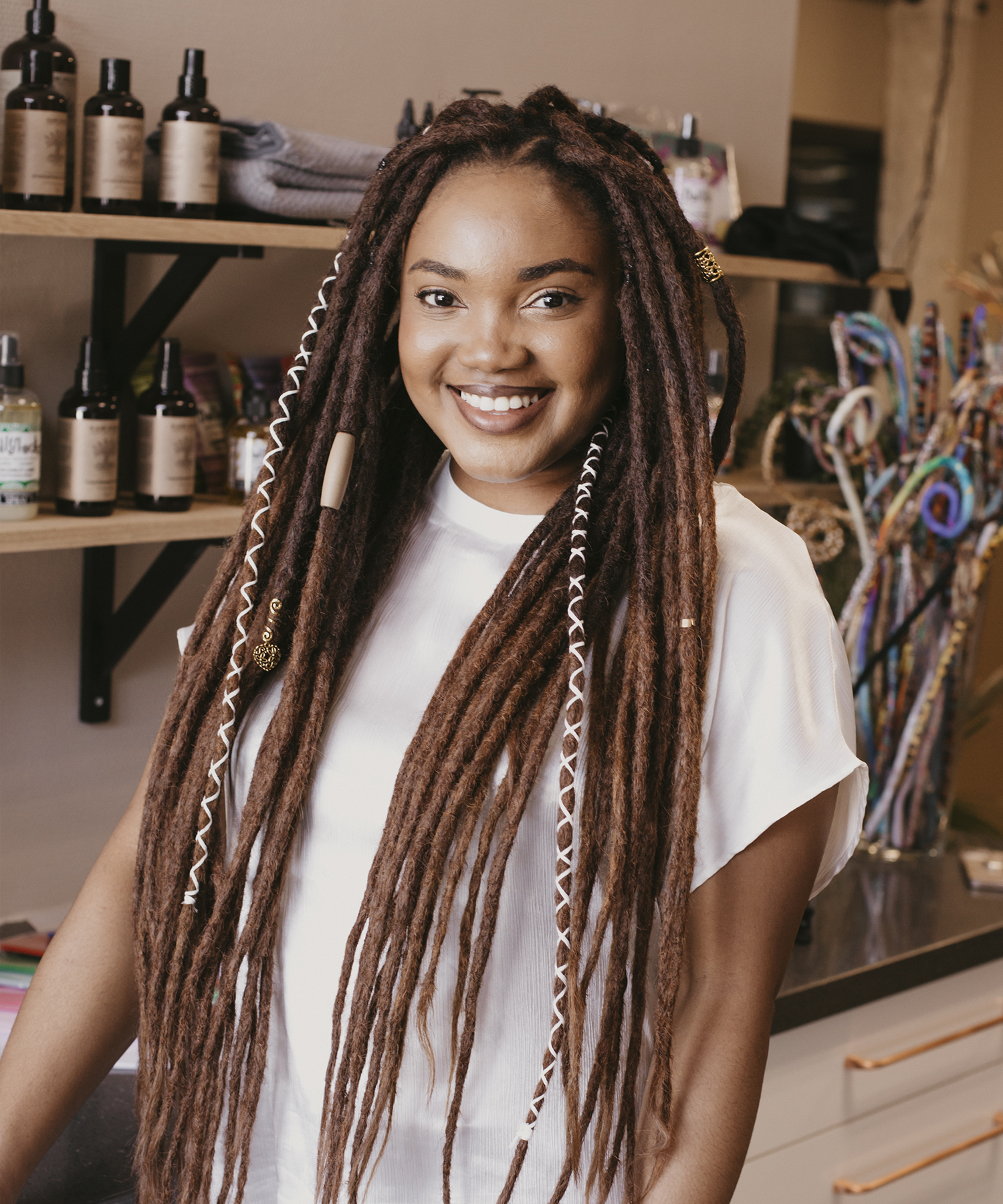 Dreadshop Locks of Love Oaky Bum Length