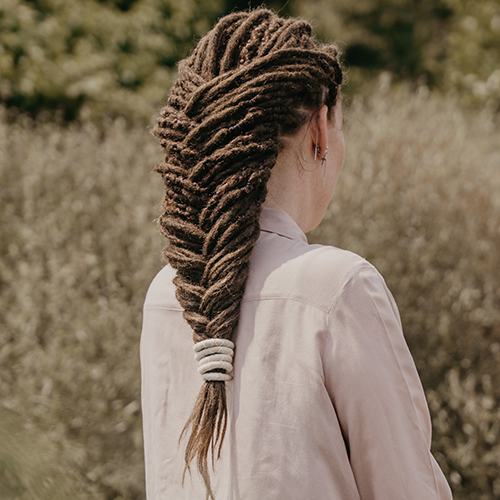 Spiralock Felt Blonde Dreadlock Accessoire