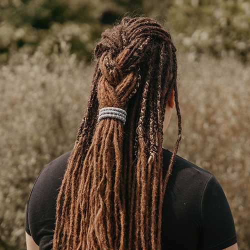 Spiralock Felt Gray Dreadlock Accessoire