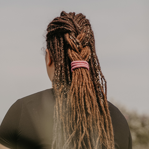Spiralock Felt Magenta Dreadlock Accessoire