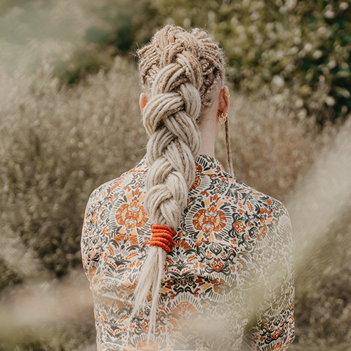 Spiralock Felt Scarlet Dreadlock Accessoire