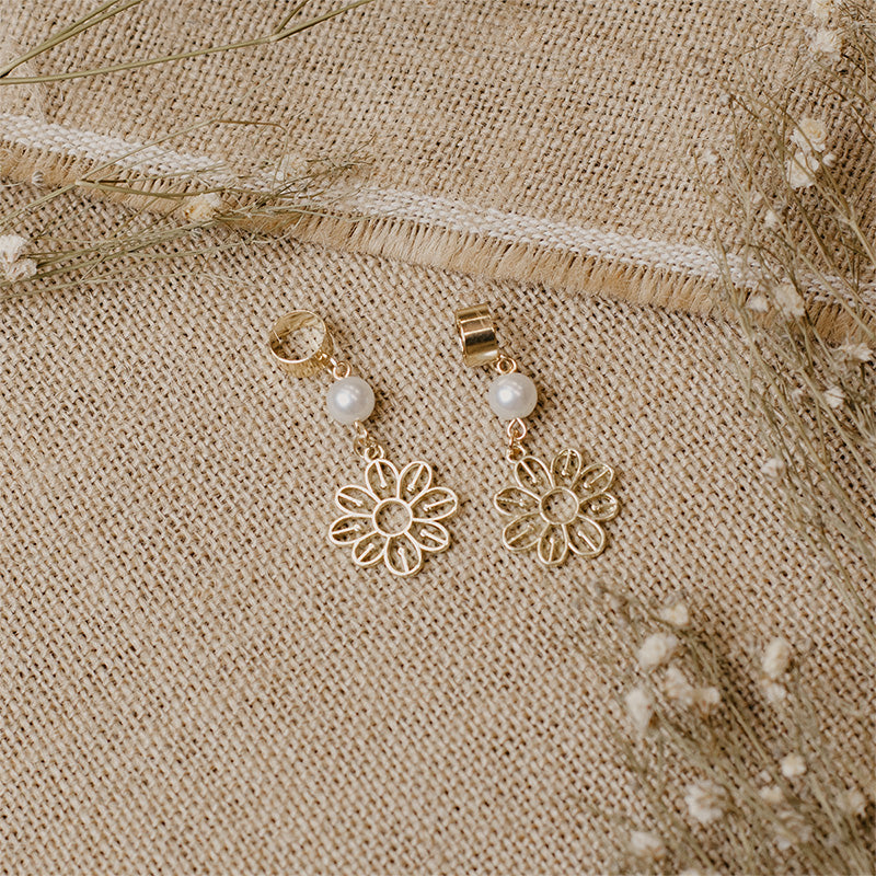 Dreadlock accessoires boho flower