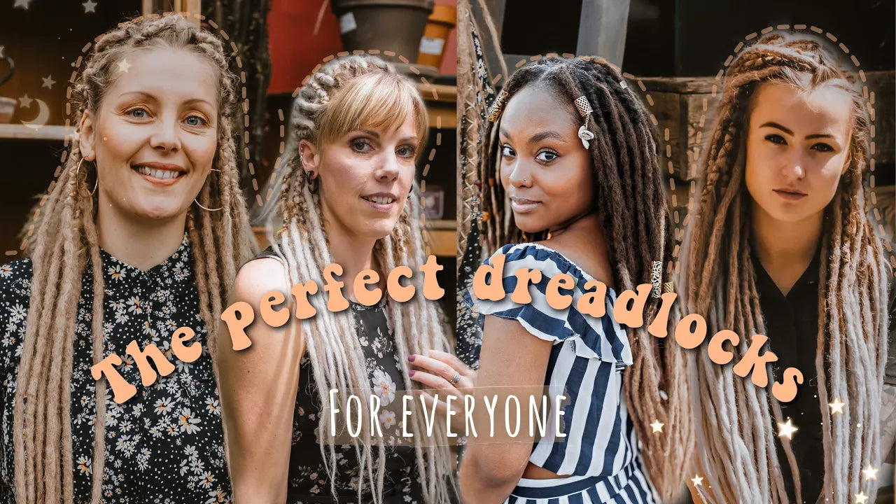 Synthetic dreadlock extensions, locks of love by dreadshop