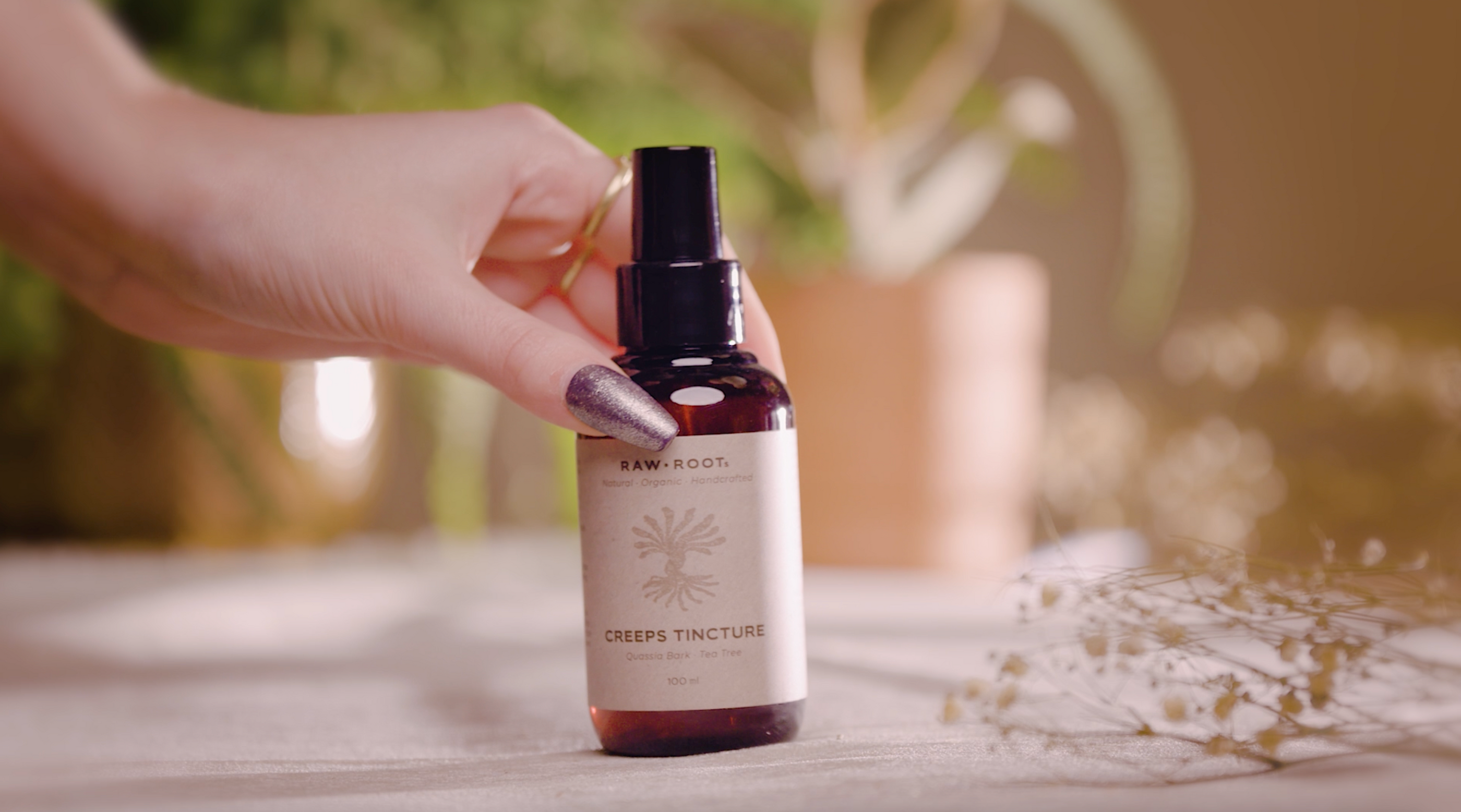 RAW ROOTS dreadcare creeps tincture