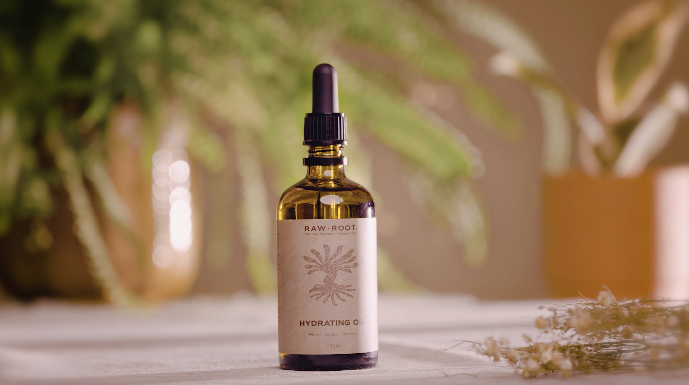 RAW ROOTS hydrating oil