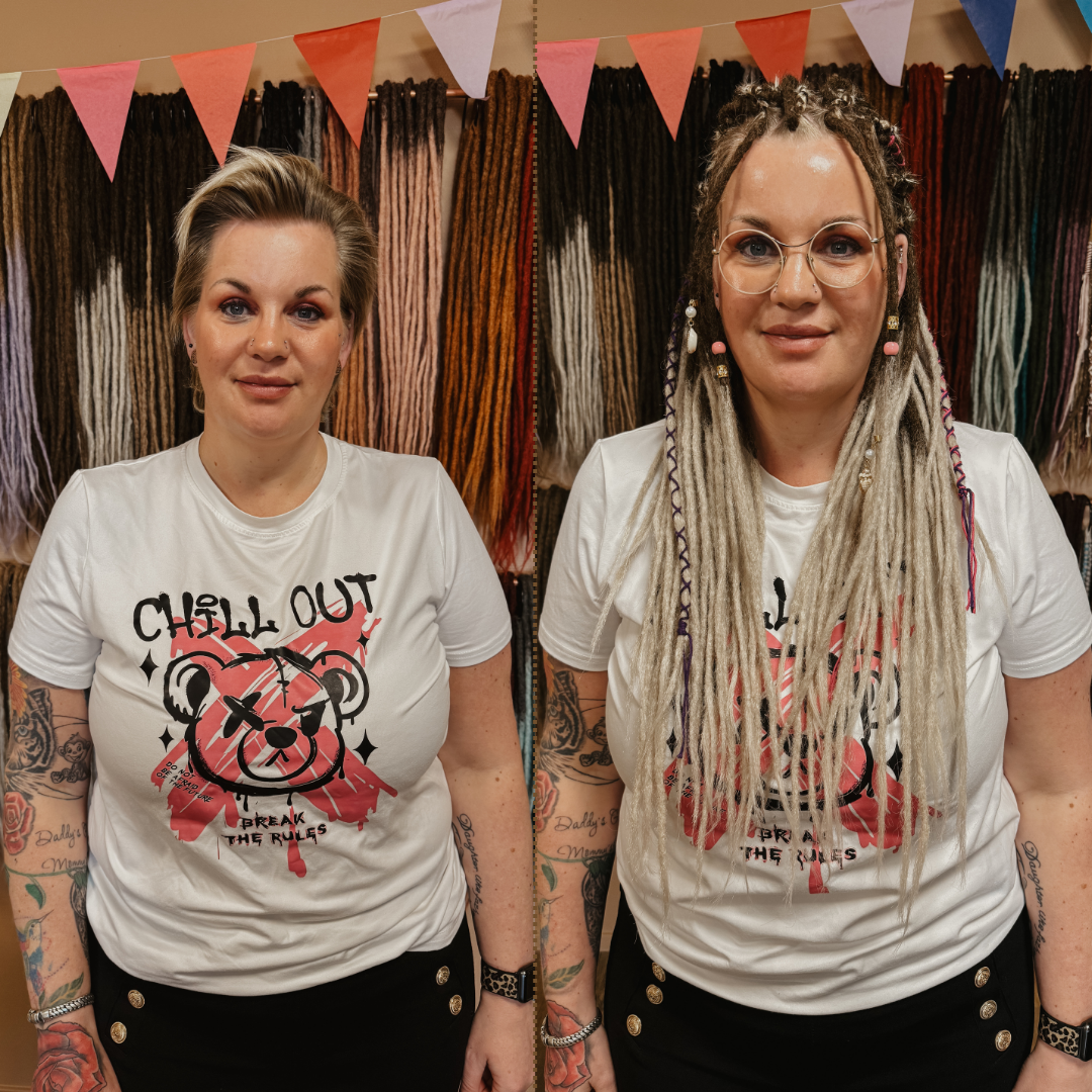Transformations at Dreadshops Salon