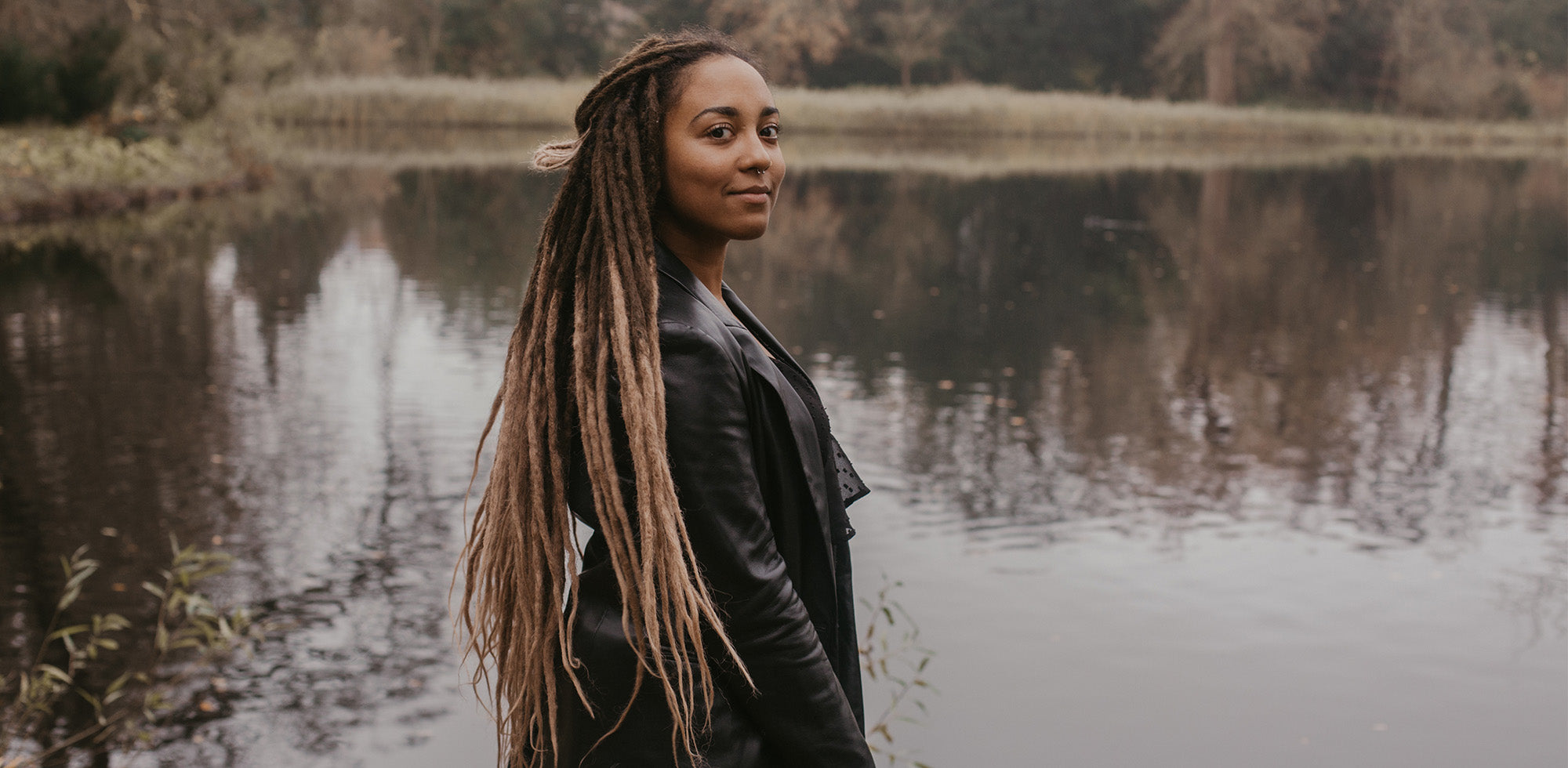Partial synthetic dreadlock extensions, locks of love by dreadshop