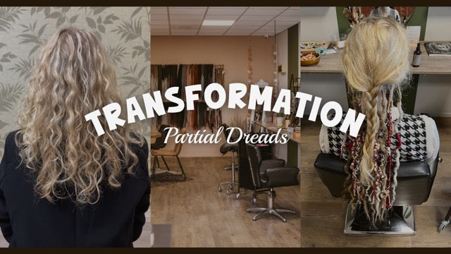 Partial Synthetic Dreadlock transformation