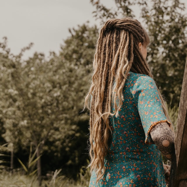 Real Dreadlocks Loose Ends With Human Hair Extensions