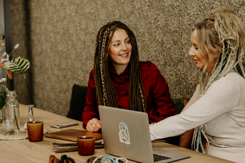 Meeting Renate and Marjolein