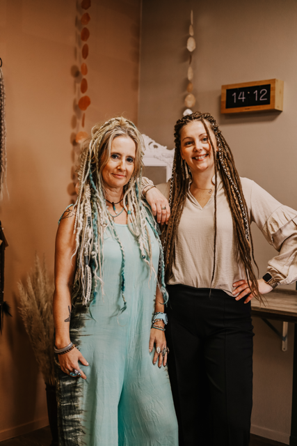 Renate From Dreadshop And Mariolein From Salty Dreads