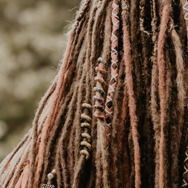 Dreadshop Decorated Locks of Love with Mini Spiralock