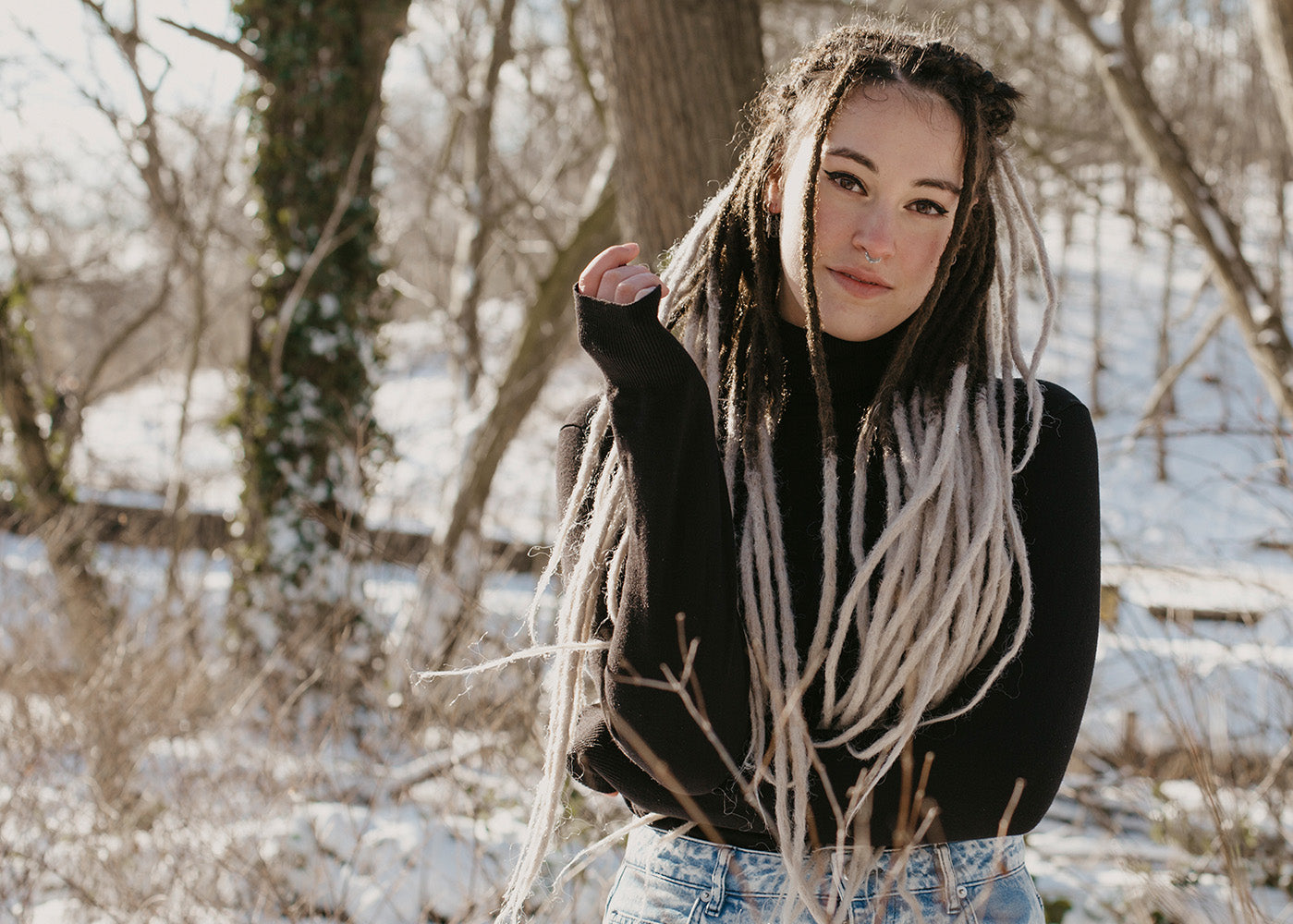 Dreadshop synthetic dreadlocks locks of love chocolate swirl