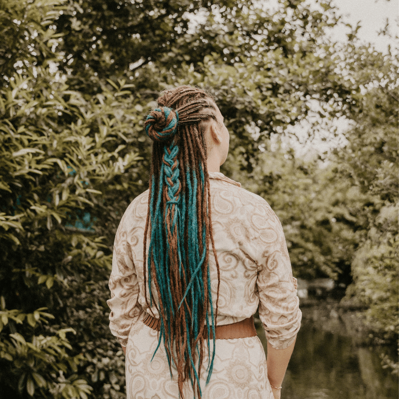 Wild Ocean Bum Length| Thin Dreadset Full Head by Dreadshop!