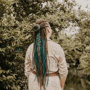 Dreadlock extensions Wild Ocean and Oaky at Dreadshop