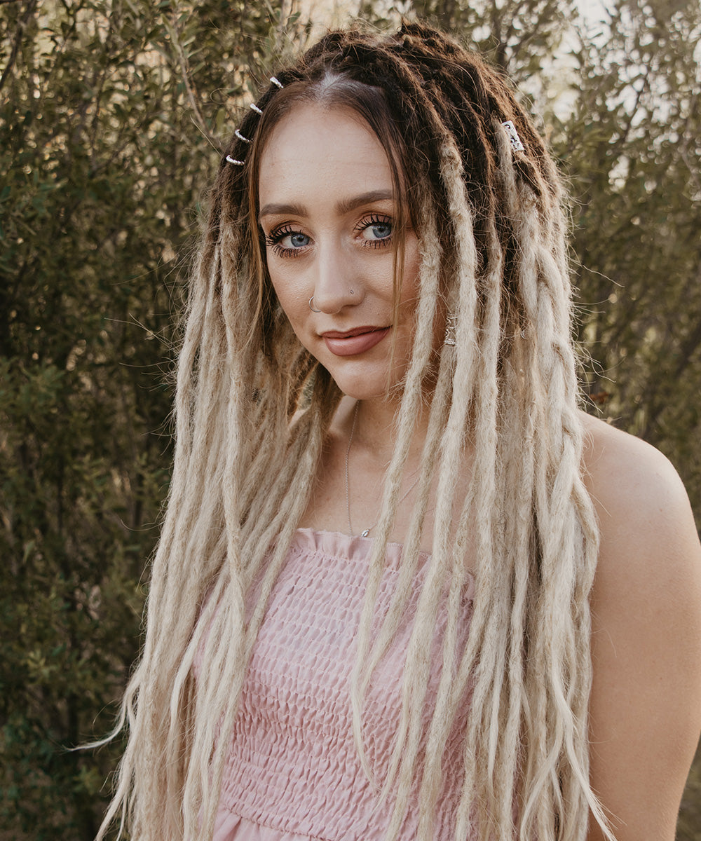 Real Dreadlocks with extensions at Dreadshop's Salon
