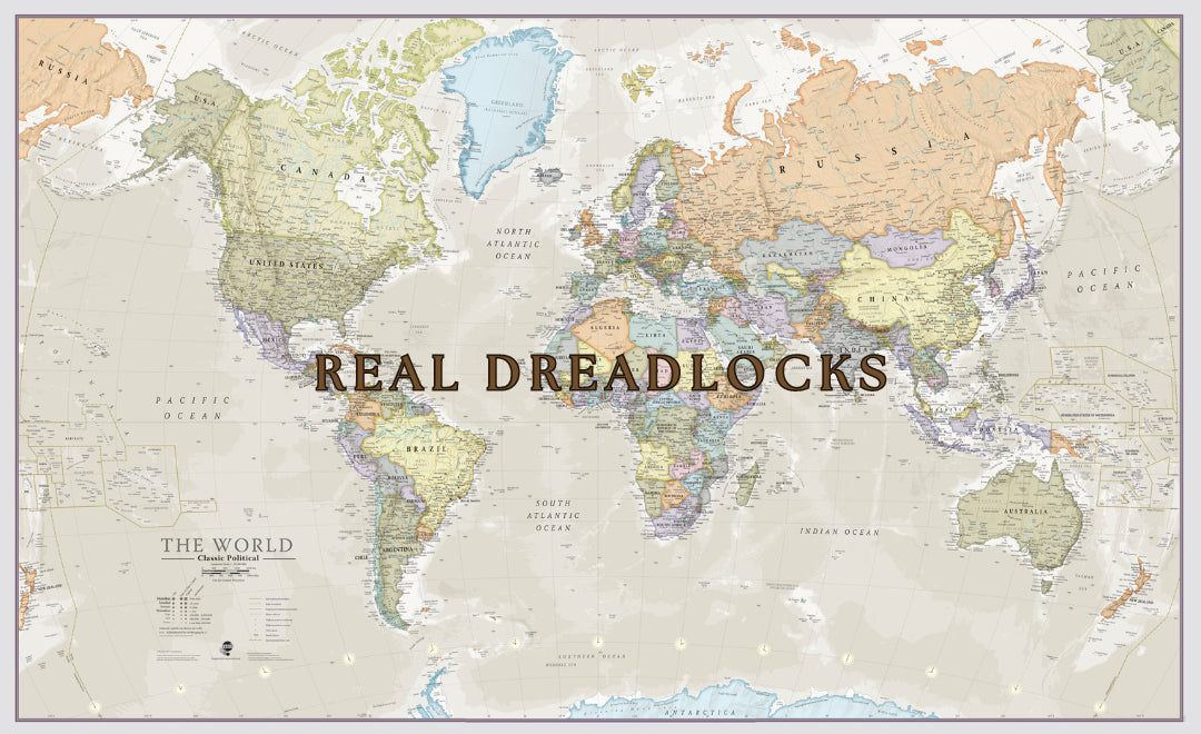 Real Dreadlocks Map