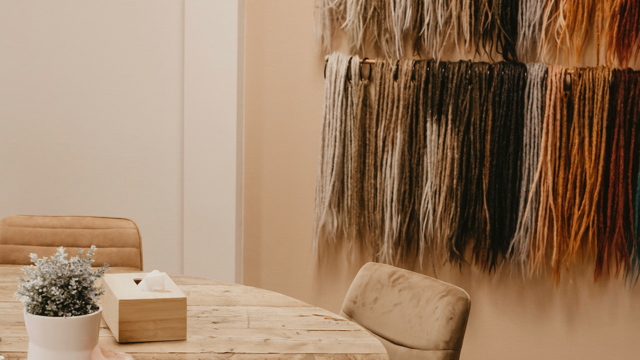 Dreadshop Salon with Locks of Love Dreadlocks Wall