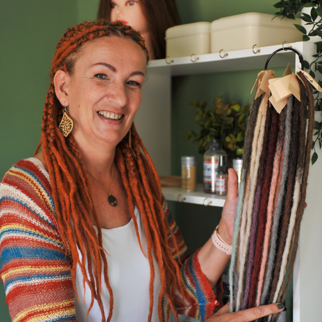 Go Ginger Locks of Love Back Length