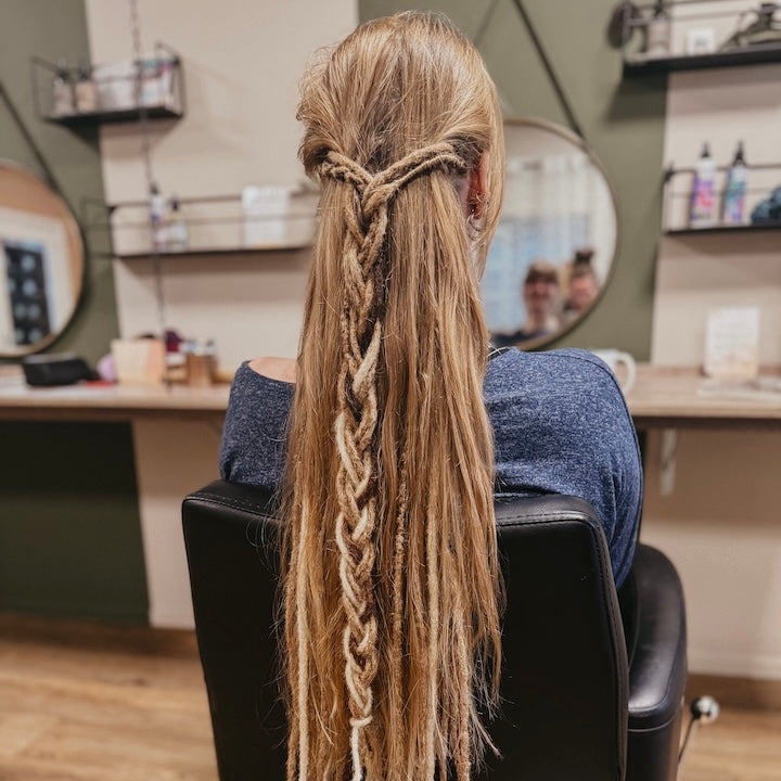 Synthetic Locks of Love dreadlocks, Partial Style dreads by Dreadshop