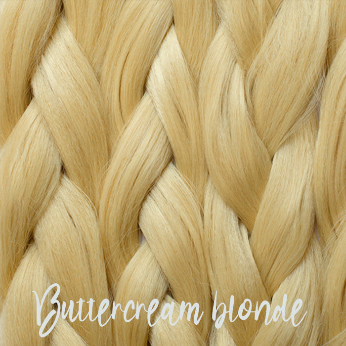 Buttercream blonde Henlon hair, Synthetic hair, Hair & tools