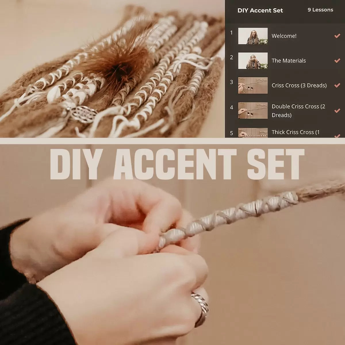 Do it yourself accent set Course Shop the look customize 