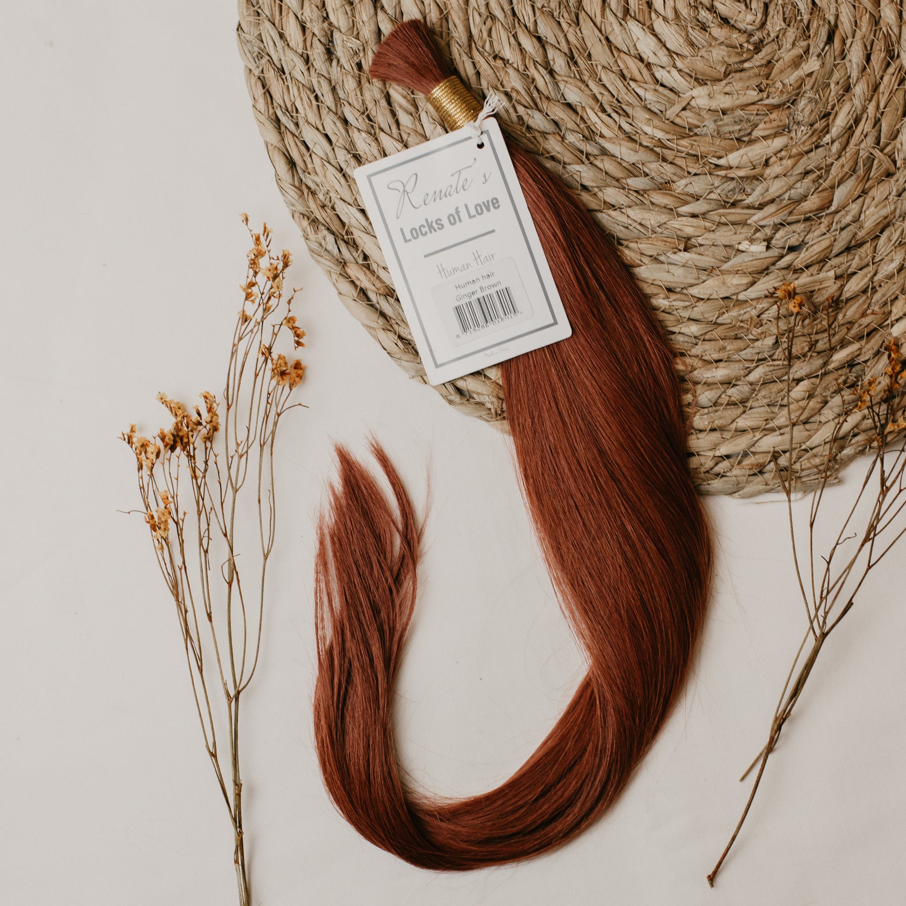 ginger brown Human hair, hair & tools