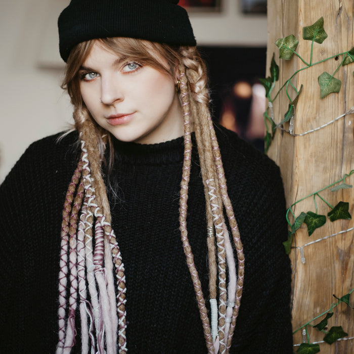 Decorated dreads