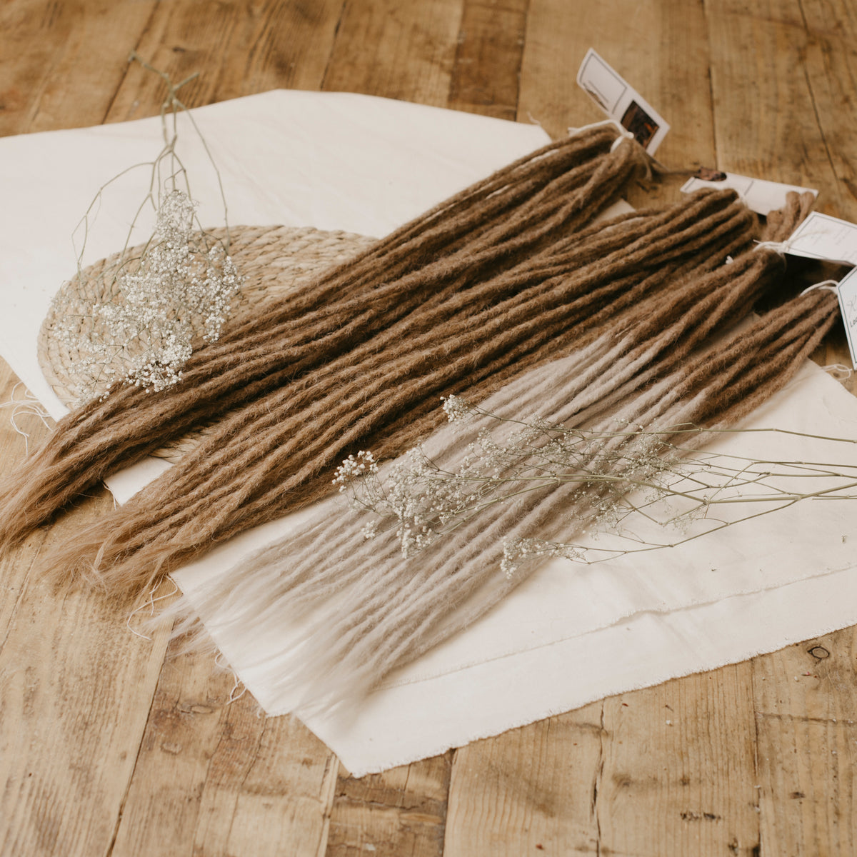 Synthetic dreadlock extensions, locks of love by dreadshop