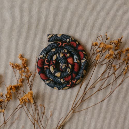 Groovy Blue Spiralock, hair accessories