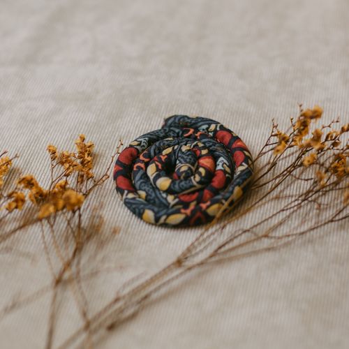 Groovy Blue Spiralock, hair accessories