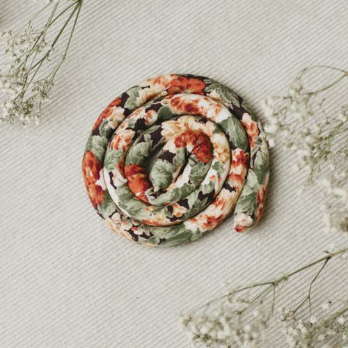 Vintage Floral Spiralock, hair accessories