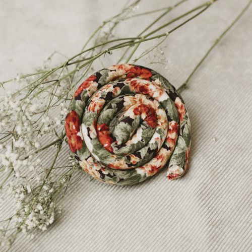 Vintage Floral Spiralock, hair accessories