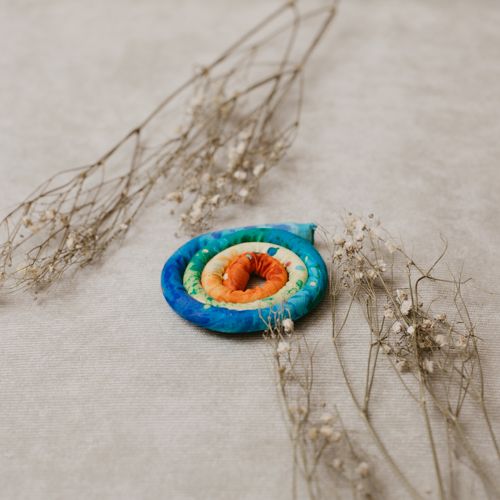 Rainbow Spiralock, hair accessories