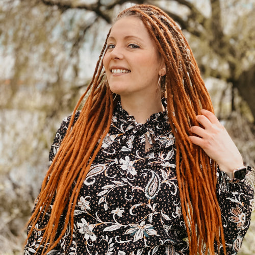 Partial synthetic dreadlock extensions, locks of love by dreadshop