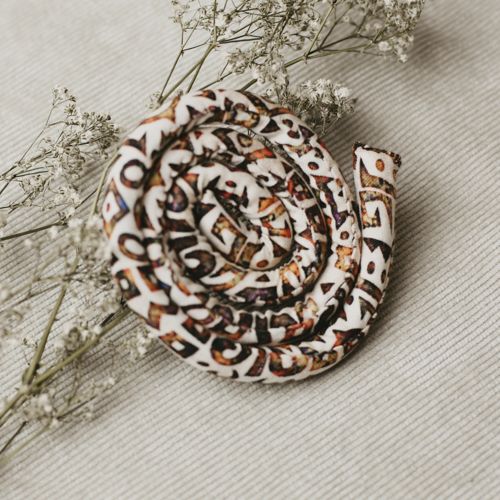 Modern Hieroglyphs Spiralock, hair accessories