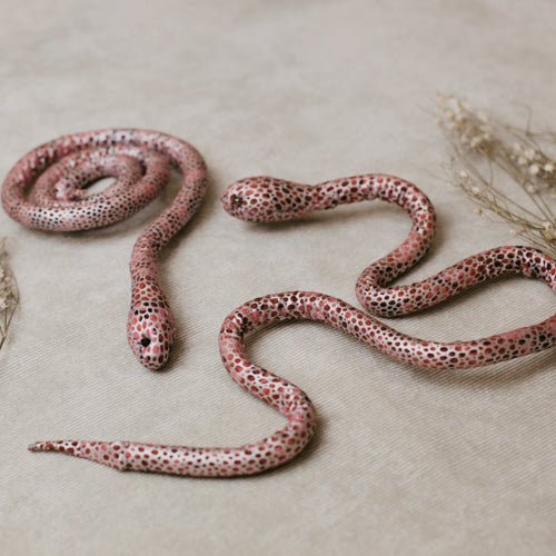 SpiraLock Pink Snake Dread Pet Spiralock, hair accessories