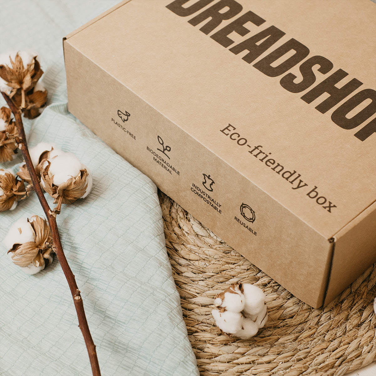 Dreadshop Shipping box, environment friendly, storage, Merch
